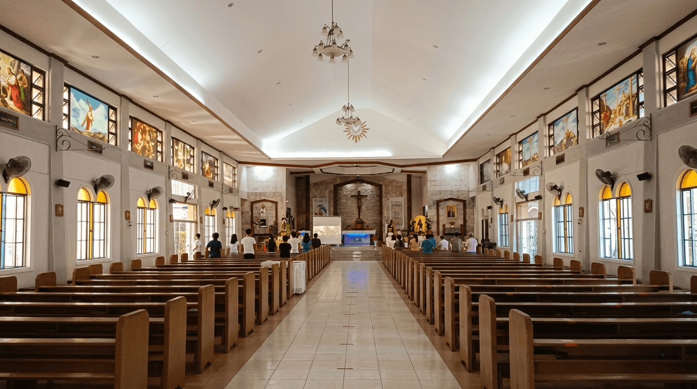 St. Aloysius Gonzaga Parish interior